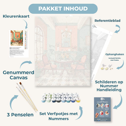Kamer in oranje