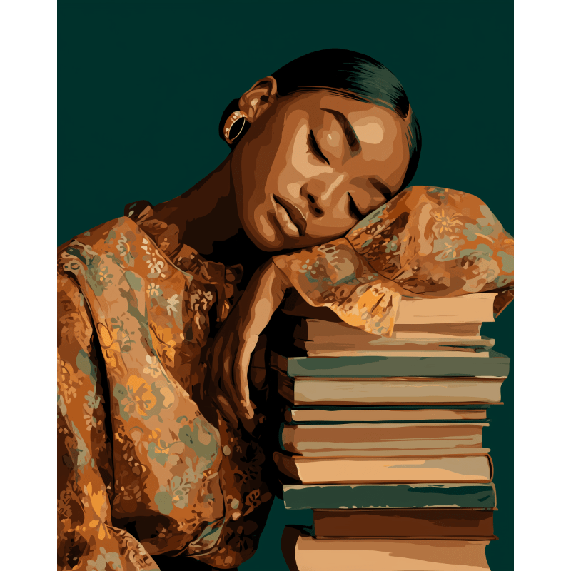 Slaperige verhalen- Schilderen op nummers