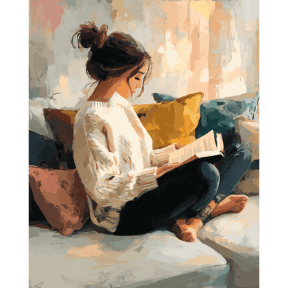 Zondagtijd- Schilderen op nummers