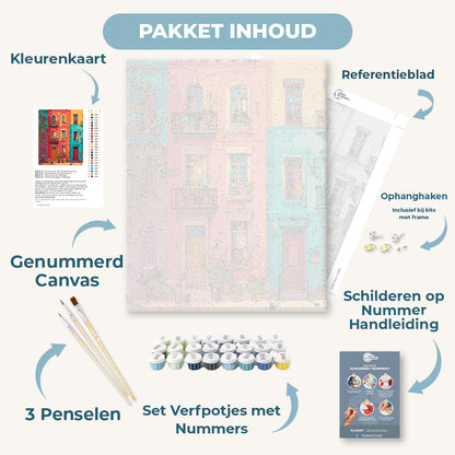 Kleurrijke gevels