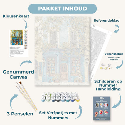 De blauwe boekwinkel