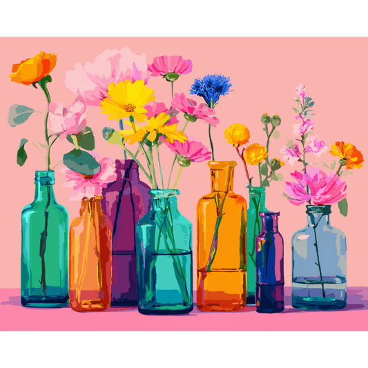 Kleurentherapie- Schilderen op nummers