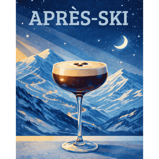 Après-ski Espresso Martini- Schilderen op nummers