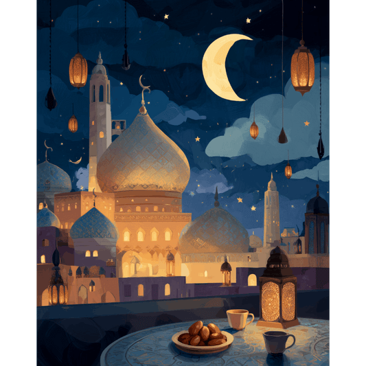 Ramadan- Schilderen op nummers