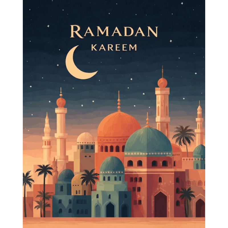 Ramadan Kareem- Schilderen op nummers