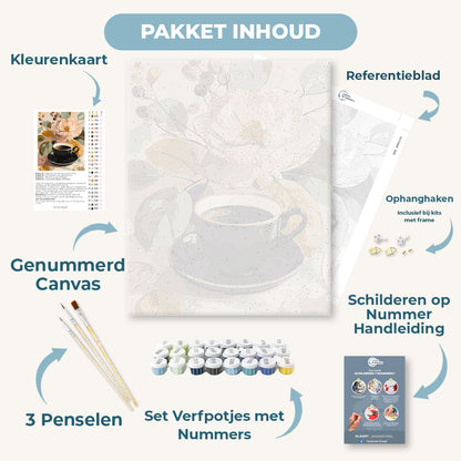Zwarte kop koffie