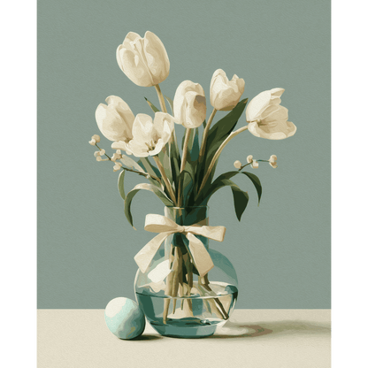 Gefluister van de lente- Schilderen op nummers