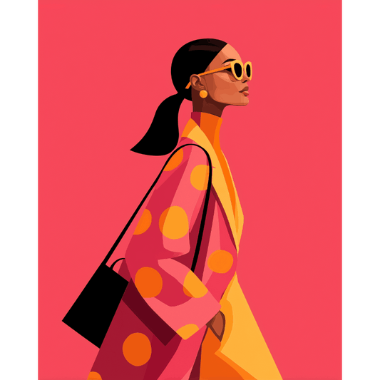 Tijdschriftcover- Schilderen op nummers