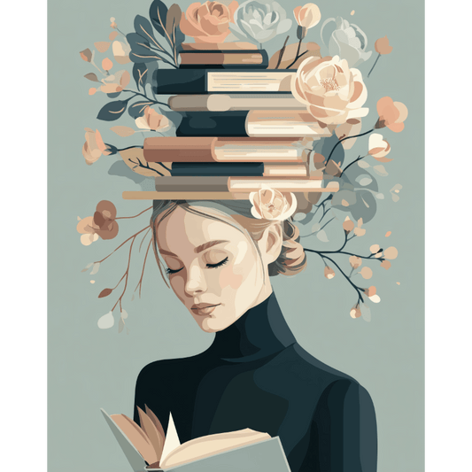 Boekentuin- Schilderen op nummers