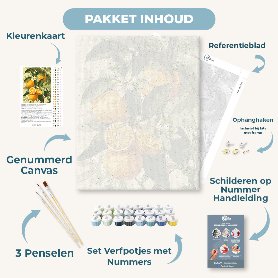 Bloeiende citrusvruchten