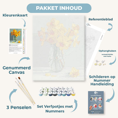 Narcissen in het licht