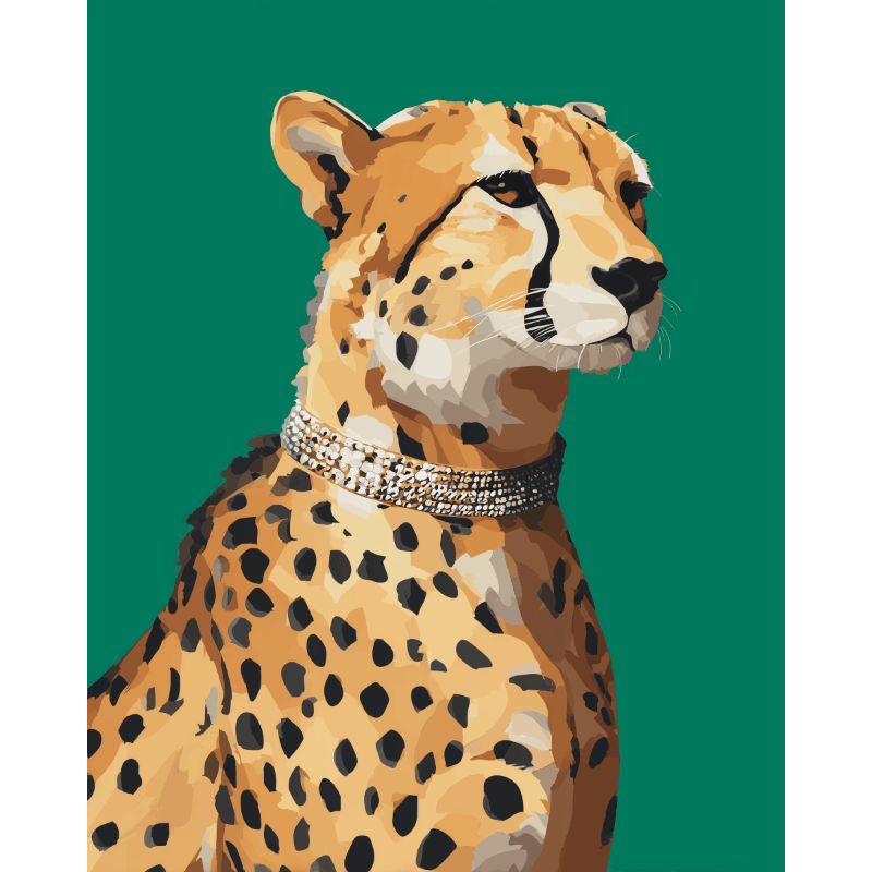 Wildlife-chic- Schilderen op nummers