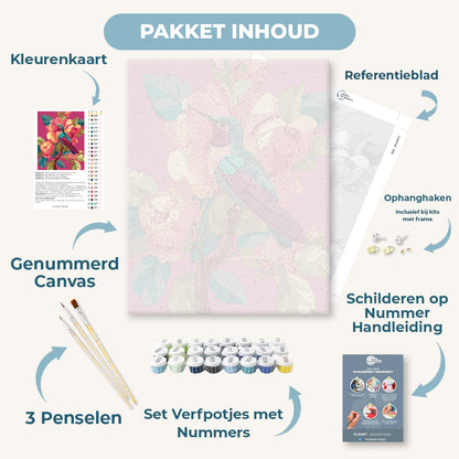 Levendige kolibrie