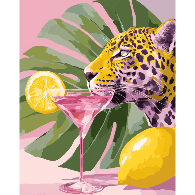 Jungle vibe- Schilderen op nummers