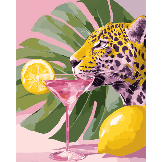 Jungle vibe- Schilderen op nummers