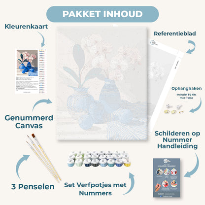 Orchidee en porselein