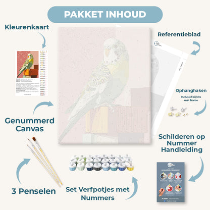 Groene parkiet