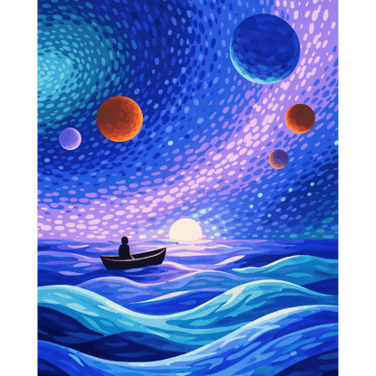 Einde van de wereld- Schilderen op nummers