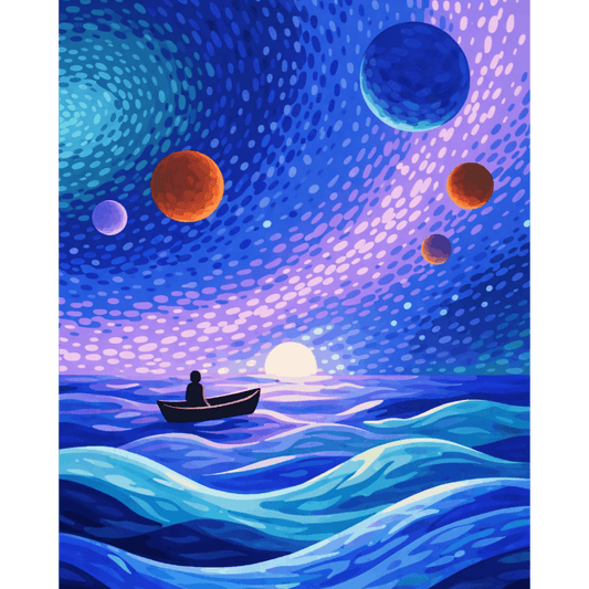 Einde van de wereld- Schilderen op nummers