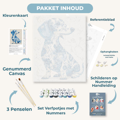 Porseleinen teckel