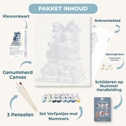 Delfts blauwe bibliotheek