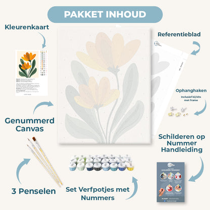 Minimalistische bloemen