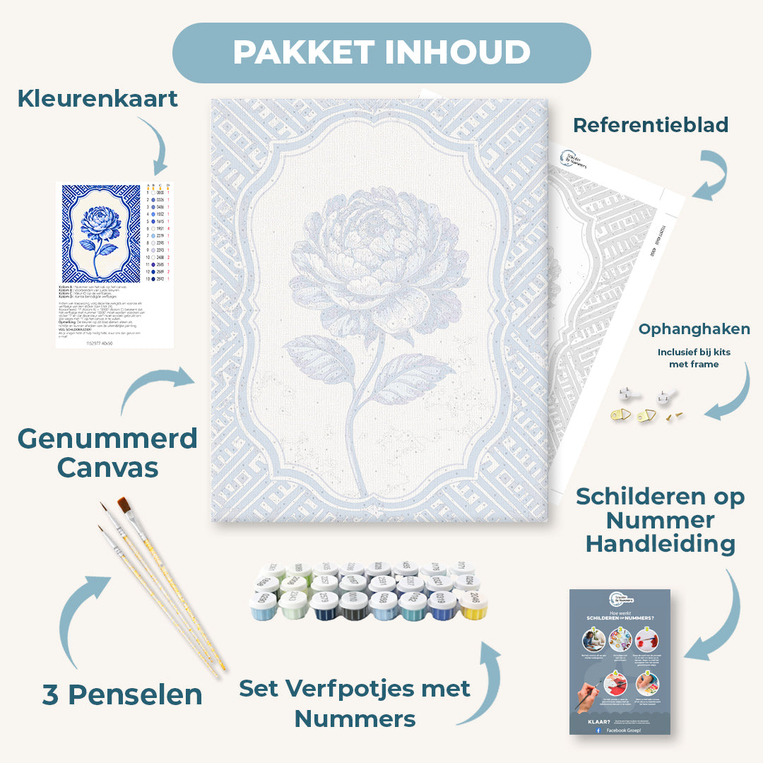 Keramische pioen
