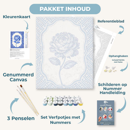 Keramische pioen