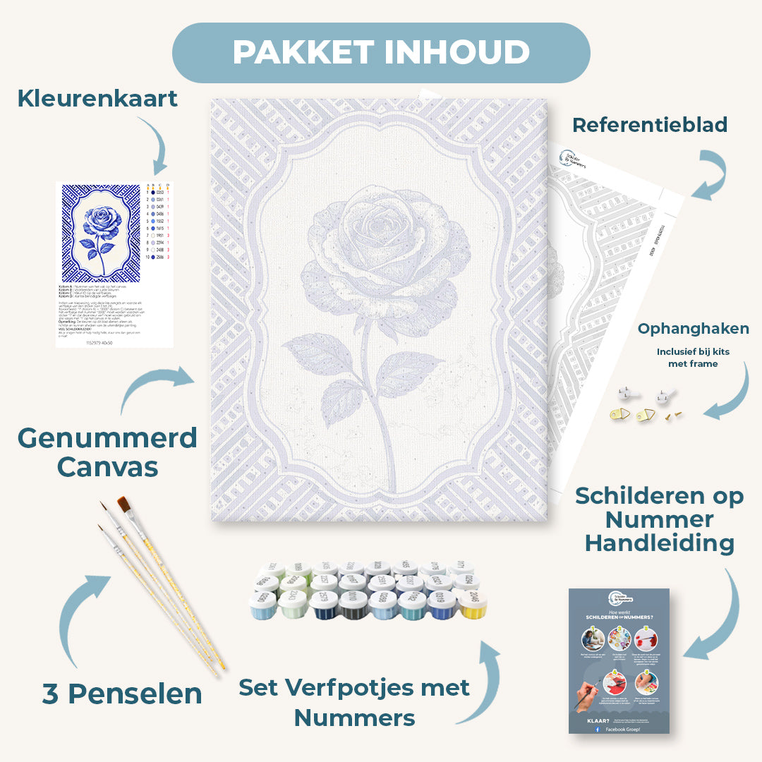 Keramische roos