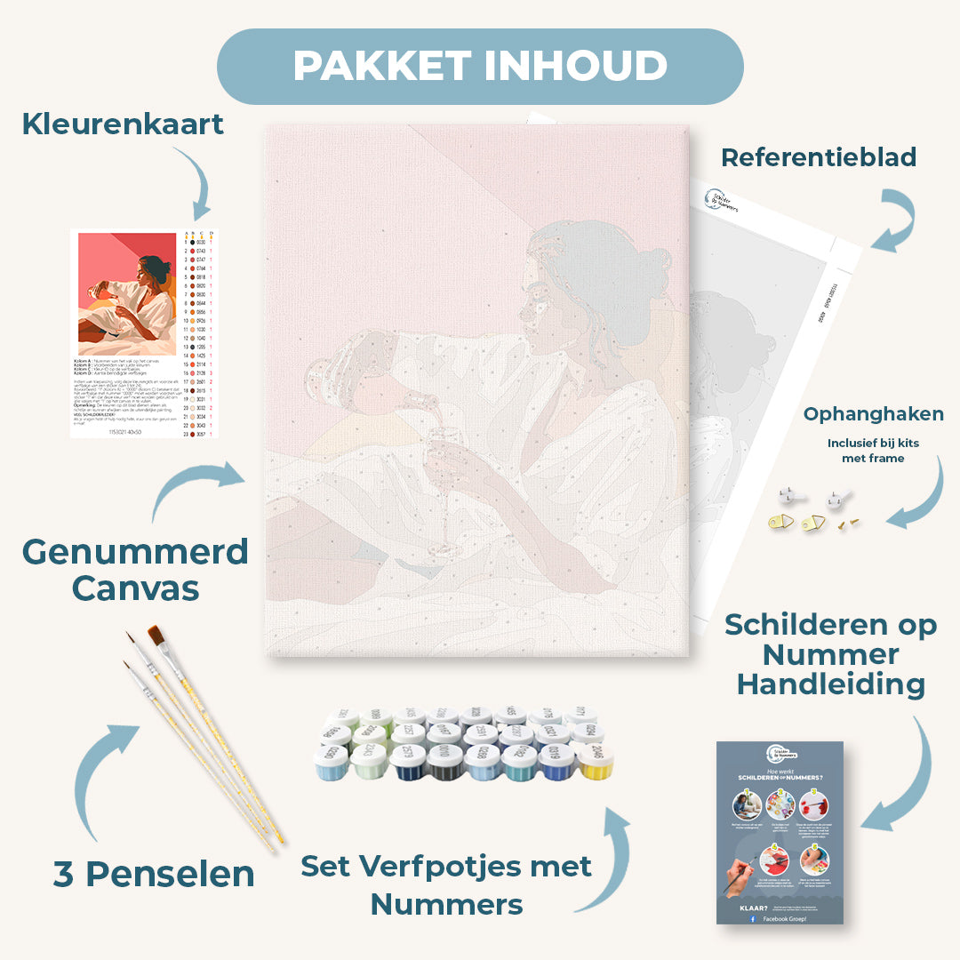 Een moment voor zichzelf