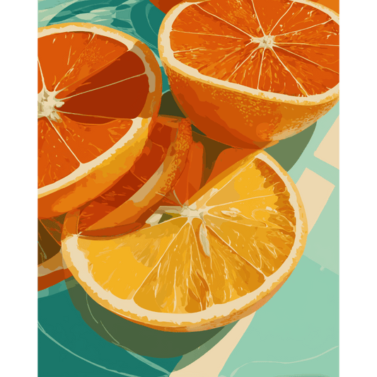 Vitamin C- Schilderen op nummers