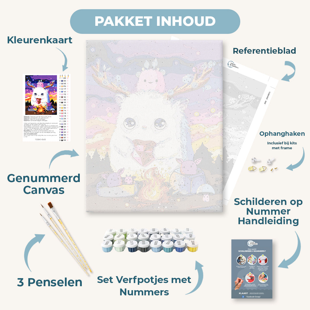 Bosgeesten bij het kampvuur – by Tiny Tami