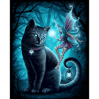 Cat and fairy - by Sarah Richter