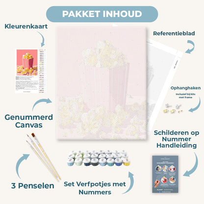 Roze popcorn
