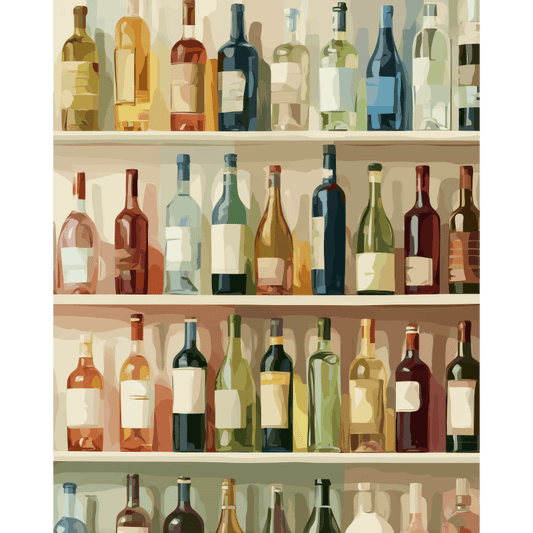 Vintage collectie- Schilderen op nummers