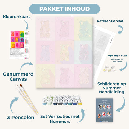 Pop-art snoepjes