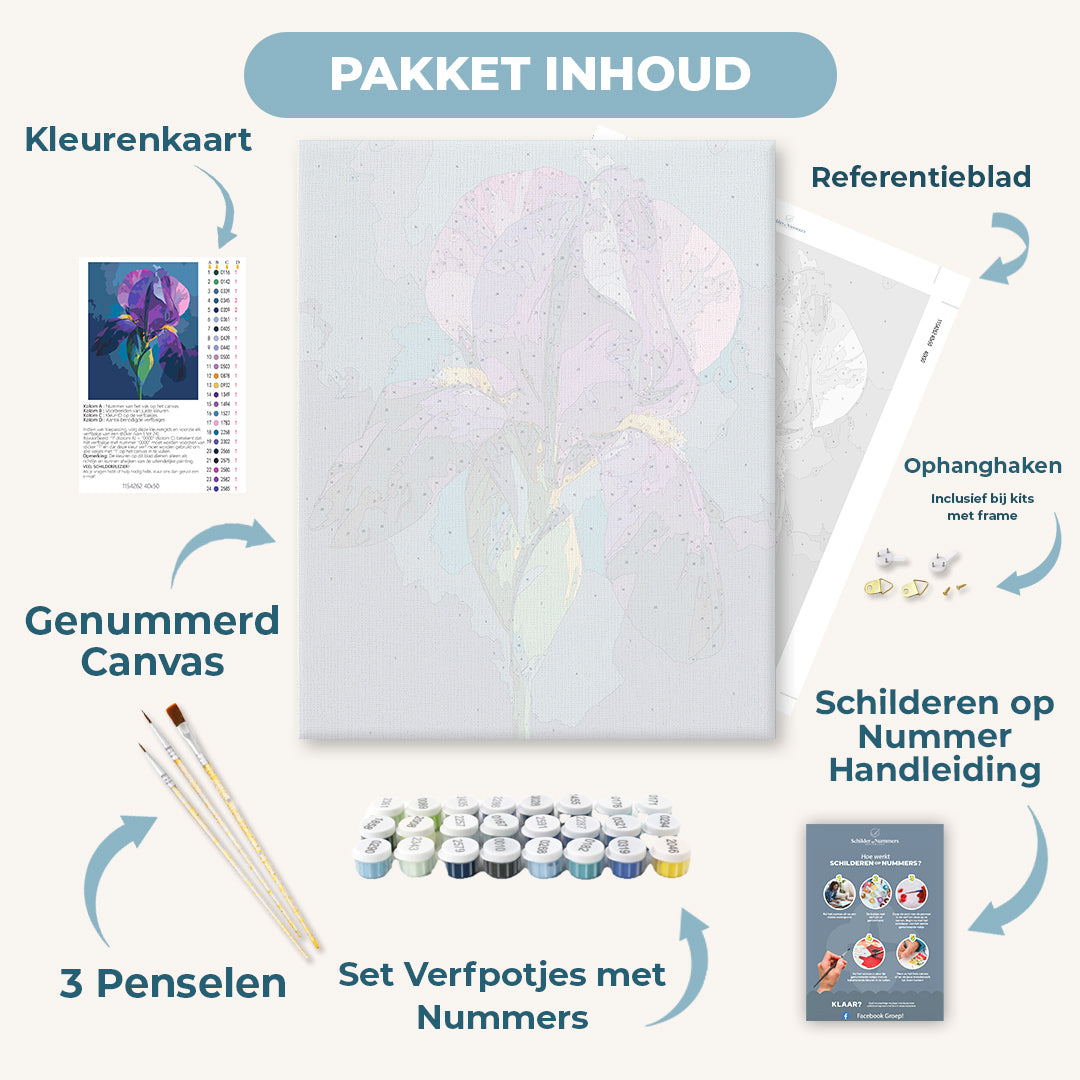 Fluwelen iris