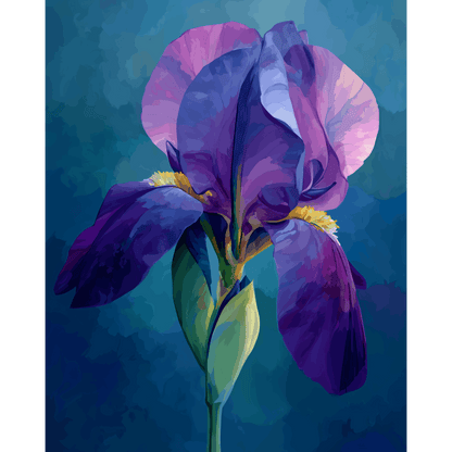 Fluwelen iris