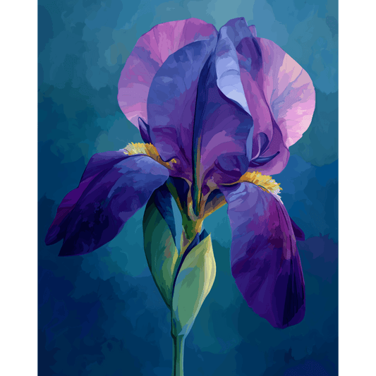 Fluwelen iris