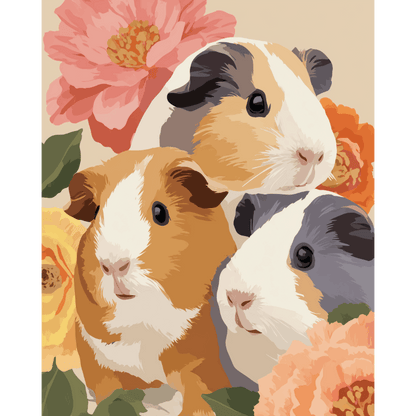 Fluffy trio