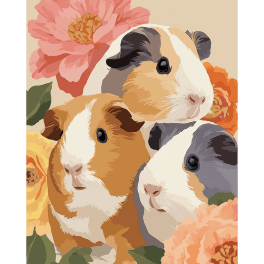 Fluffy trio