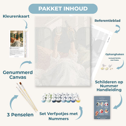 Wijn in bed