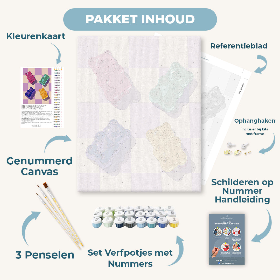 Zoete kleuren