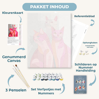 Roze katten