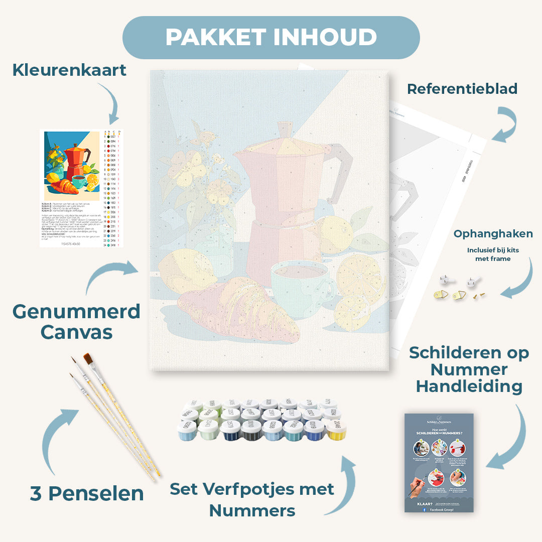 Ontbijt in het licht