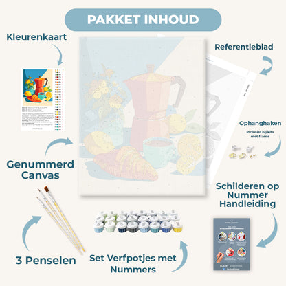 Ontbijt in het licht