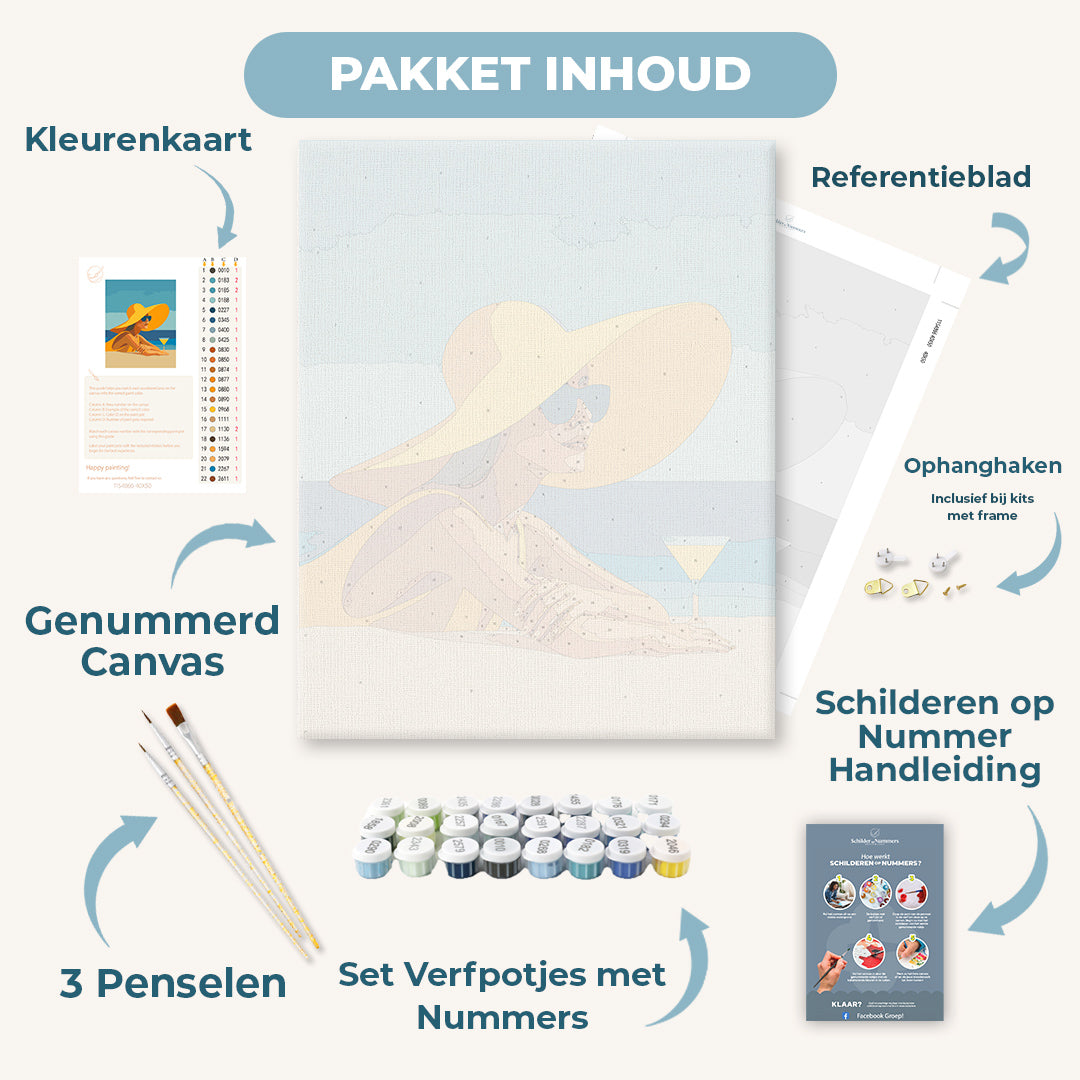 Drankje op het strand