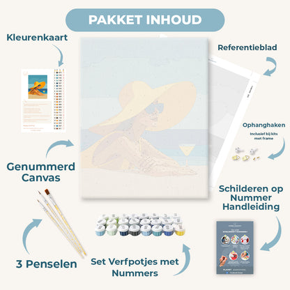 Drankje op het strand