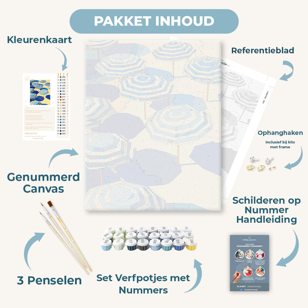 Vrolijke parasols