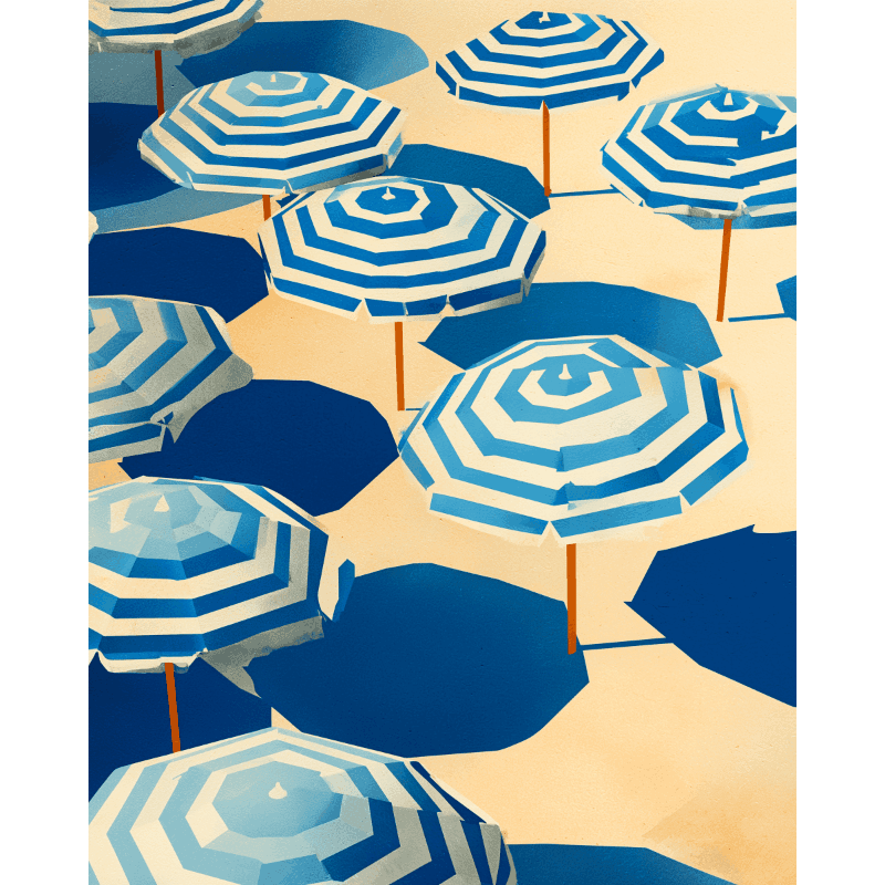 Vrolijke parasols